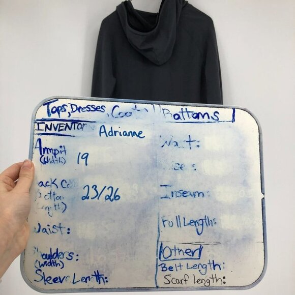 Victoria’s Secret charcoal grey silver zip hoodie - Picture 13 of 14